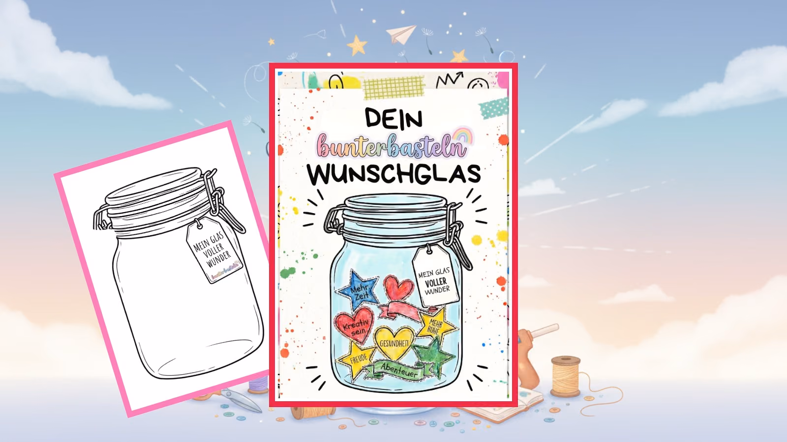 DIY-Wunschglas